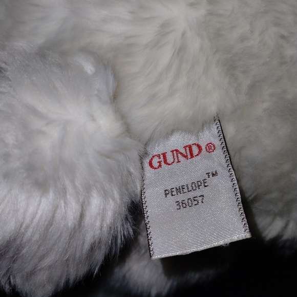 Gund Penelope #36057 Handmade Plush Bunny Rabbit with Spring Flowers 10in - Picture 3 of 4